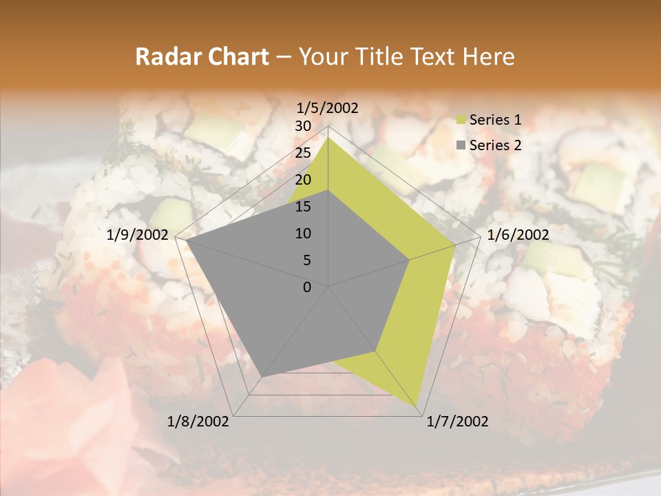 Restaurant Garnish Seaweed PowerPoint Template