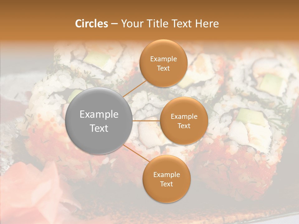 Restaurant Garnish Seaweed PowerPoint Template