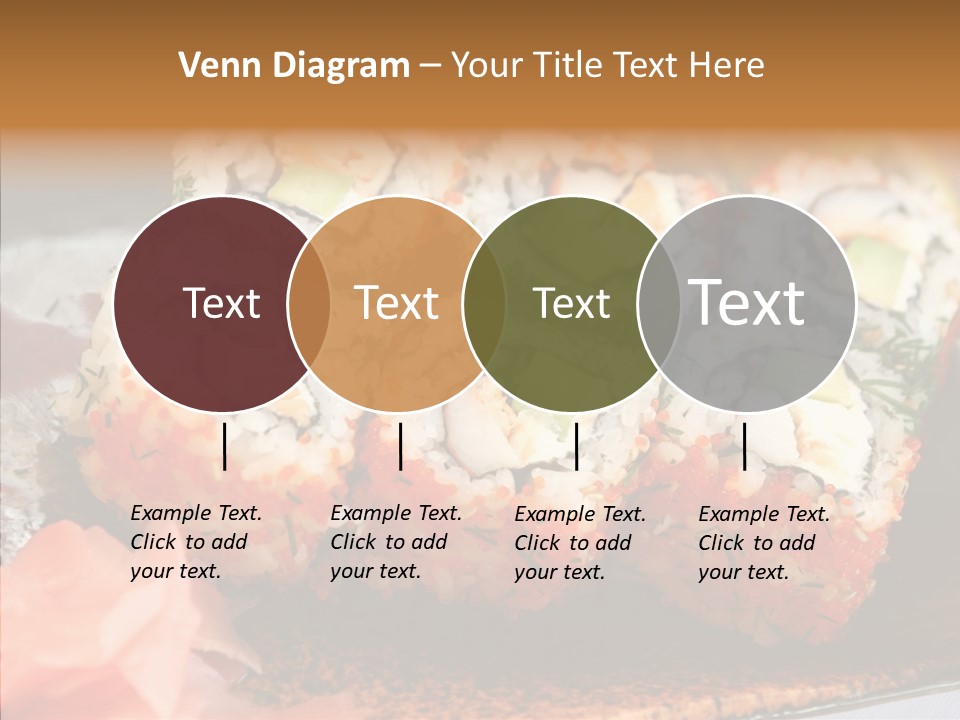 Restaurant Garnish Seaweed PowerPoint Template