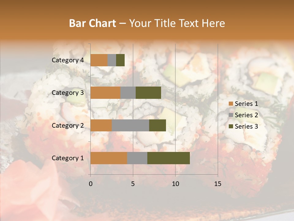 Restaurant Garnish Seaweed PowerPoint Template