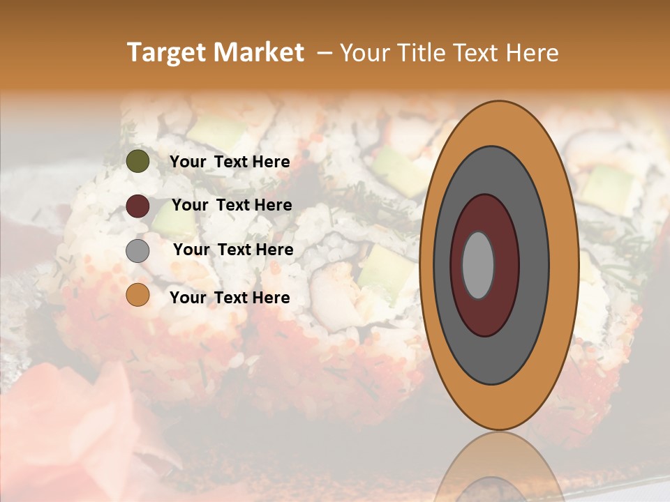 Restaurant Garnish Seaweed PowerPoint Template