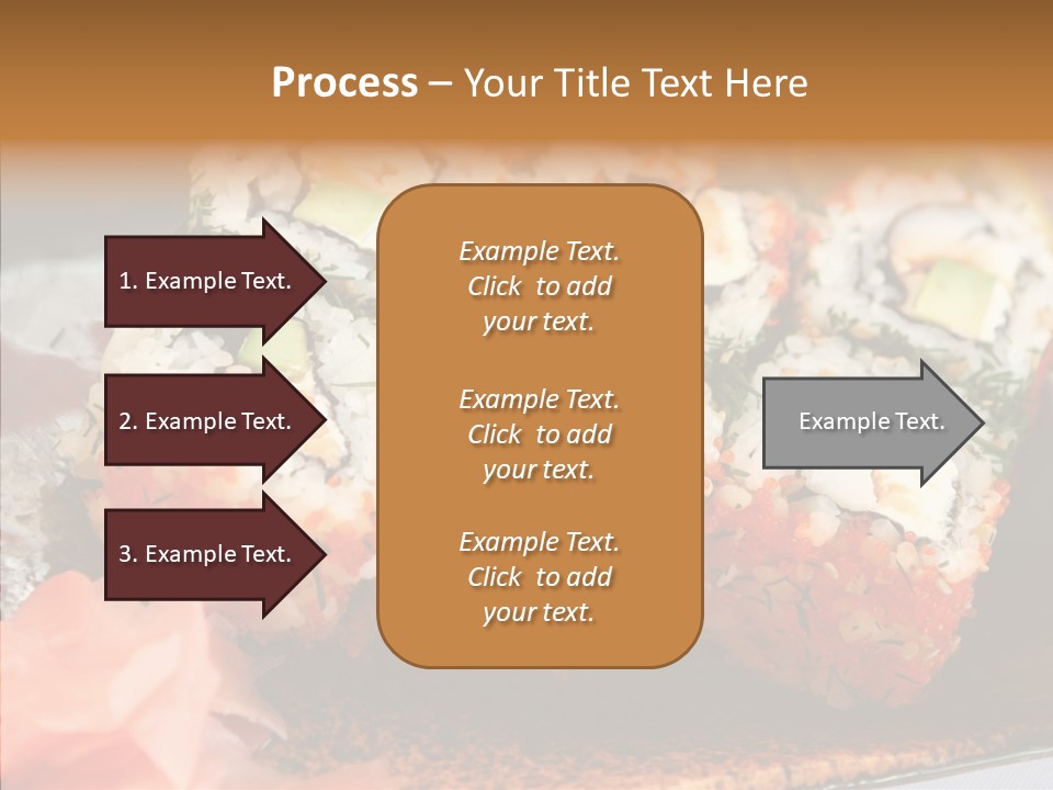 Restaurant Garnish Seaweed PowerPoint Template