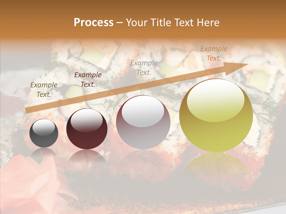 Restaurant Garnish Seaweed PowerPoint Template
