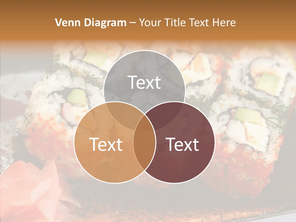 Restaurant Garnish Seaweed PowerPoint Template