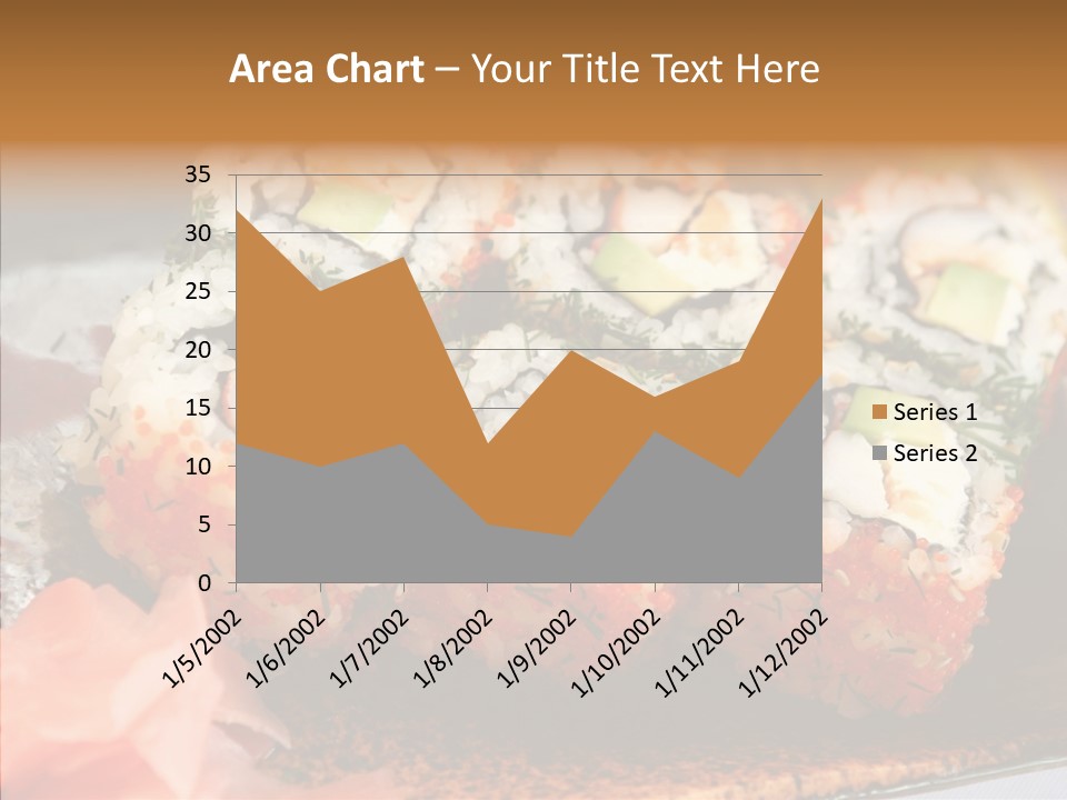 Restaurant Garnish Seaweed PowerPoint Template