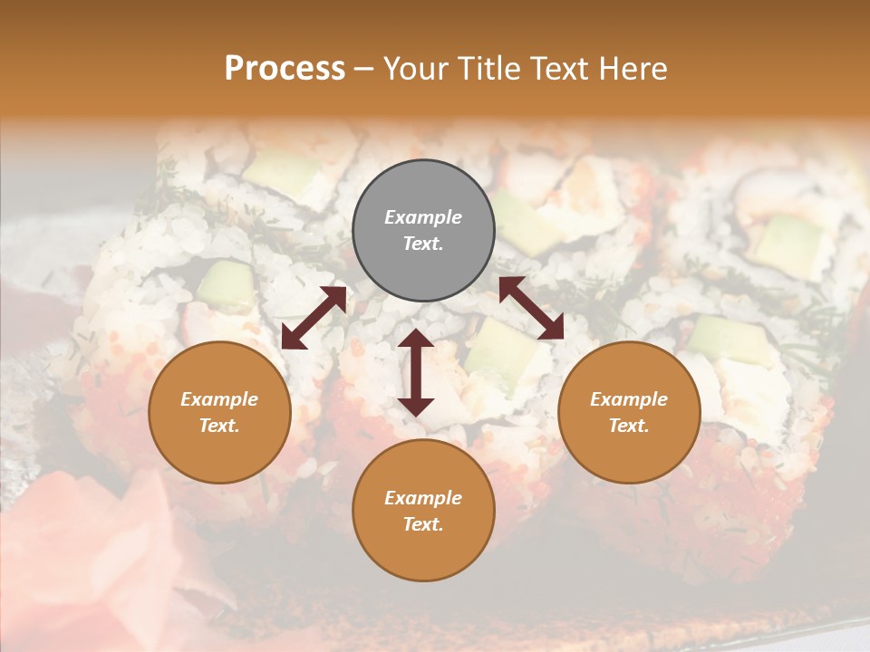 Restaurant Garnish Seaweed PowerPoint Template