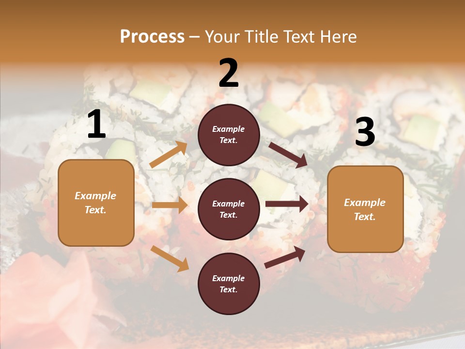 Restaurant Garnish Seaweed PowerPoint Template