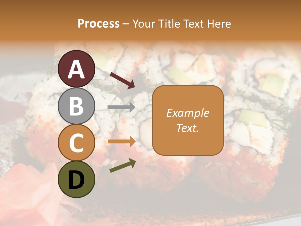 Restaurant Garnish Seaweed PowerPoint Template