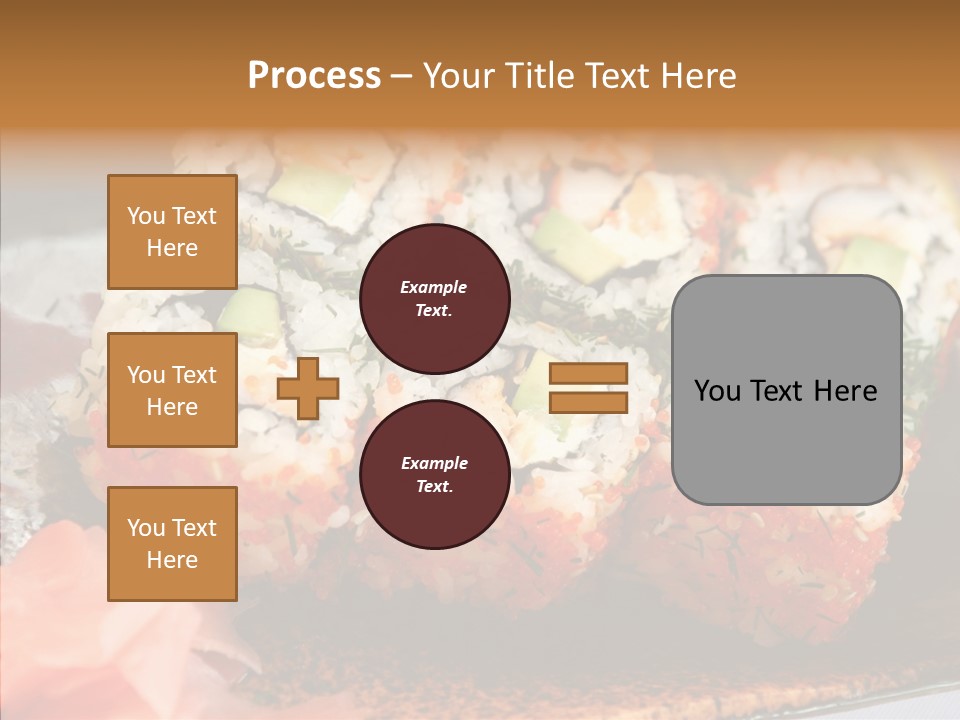 Restaurant Garnish Seaweed PowerPoint Template