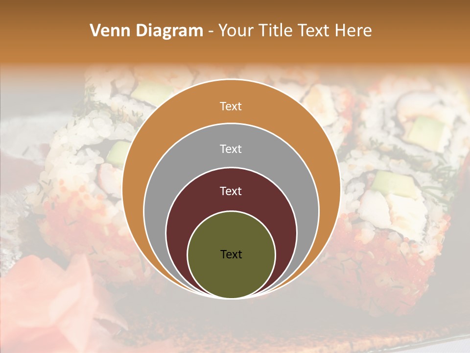 Restaurant Garnish Seaweed PowerPoint Template