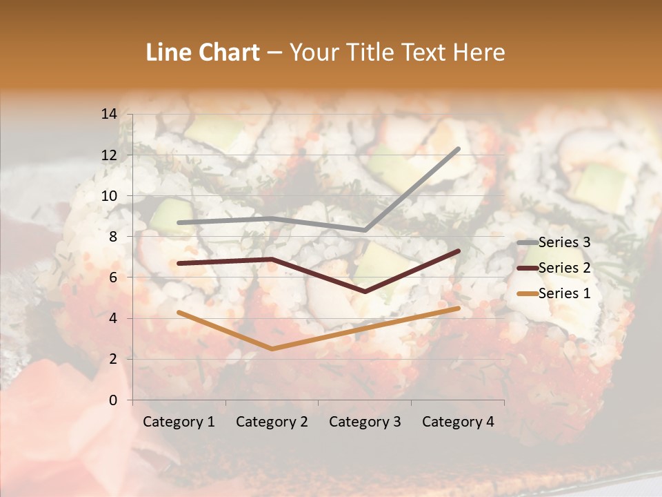 Restaurant Garnish Seaweed PowerPoint Template