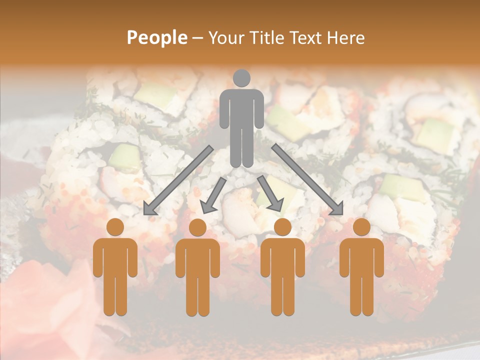 Restaurant Garnish Seaweed PowerPoint Template