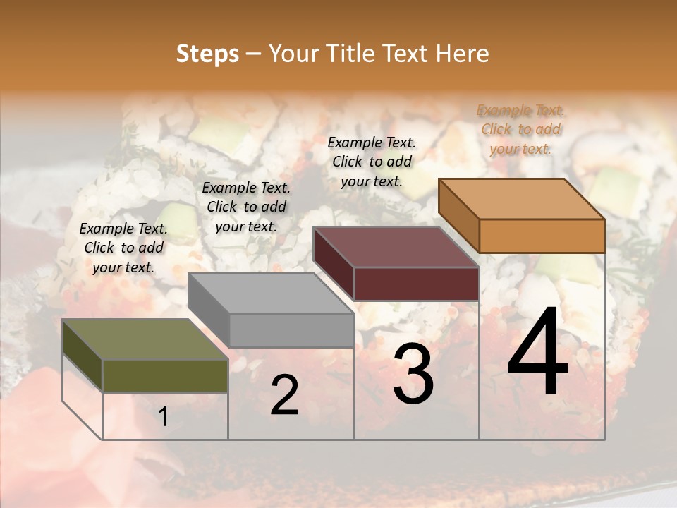 Restaurant Garnish Seaweed PowerPoint Template