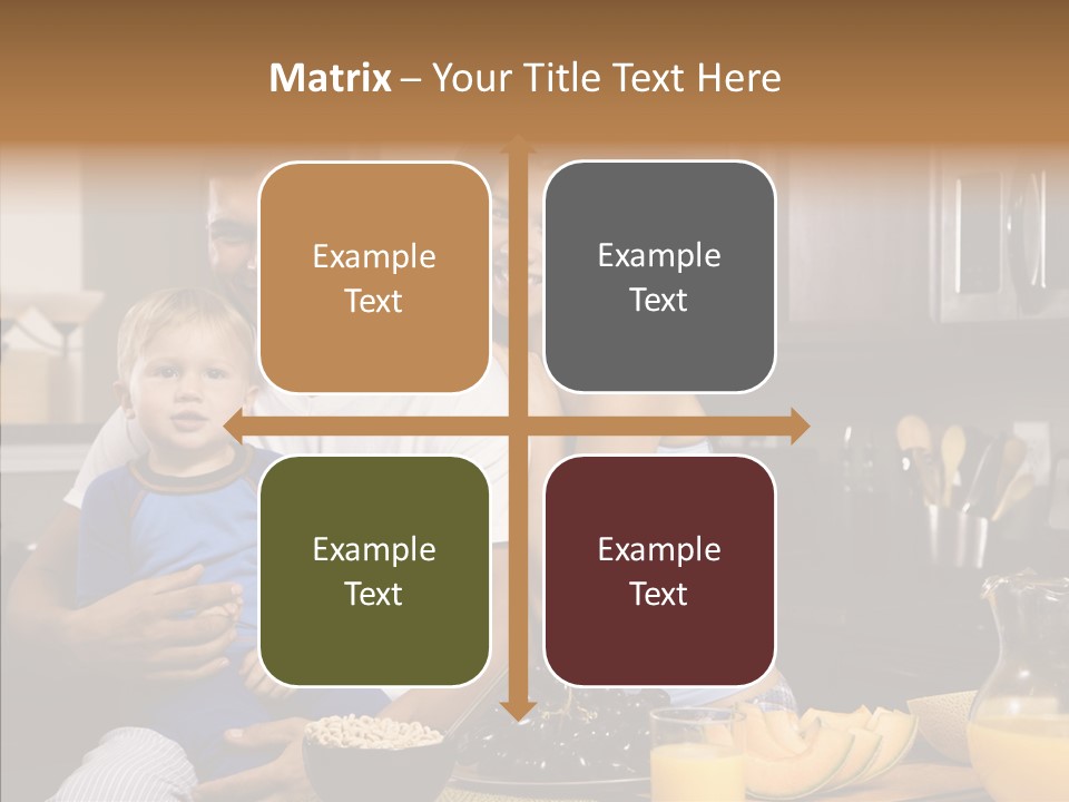 Home Hispanic Brunette PowerPoint Template