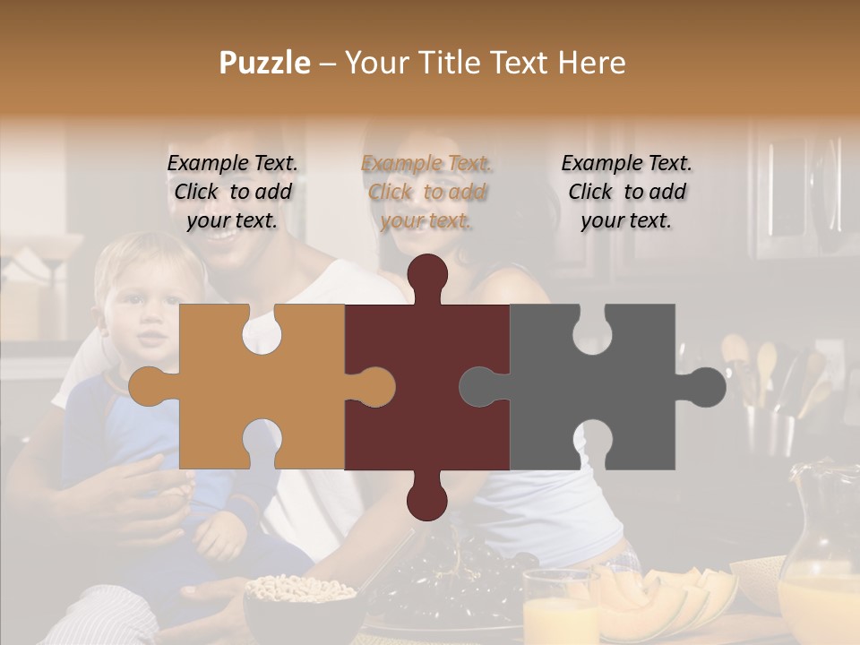 Home Hispanic Brunette PowerPoint Template