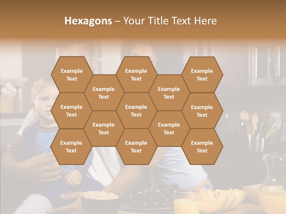 Home Hispanic Brunette PowerPoint Template