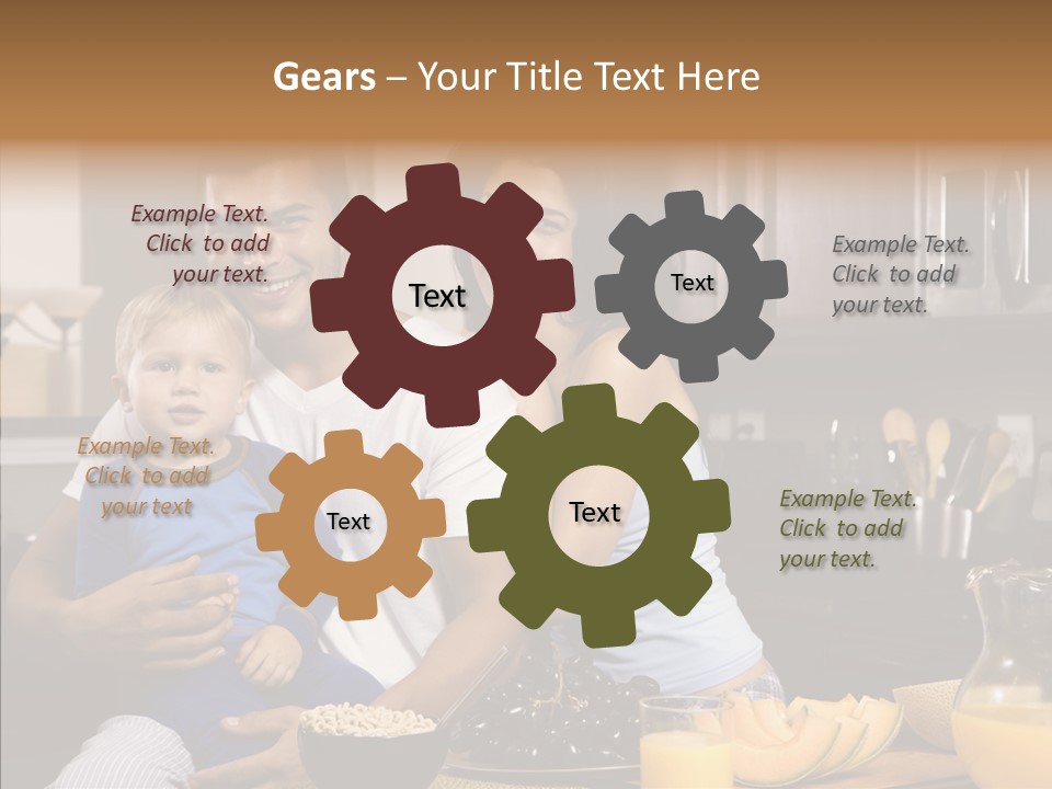 Home Hispanic Brunette PowerPoint Template