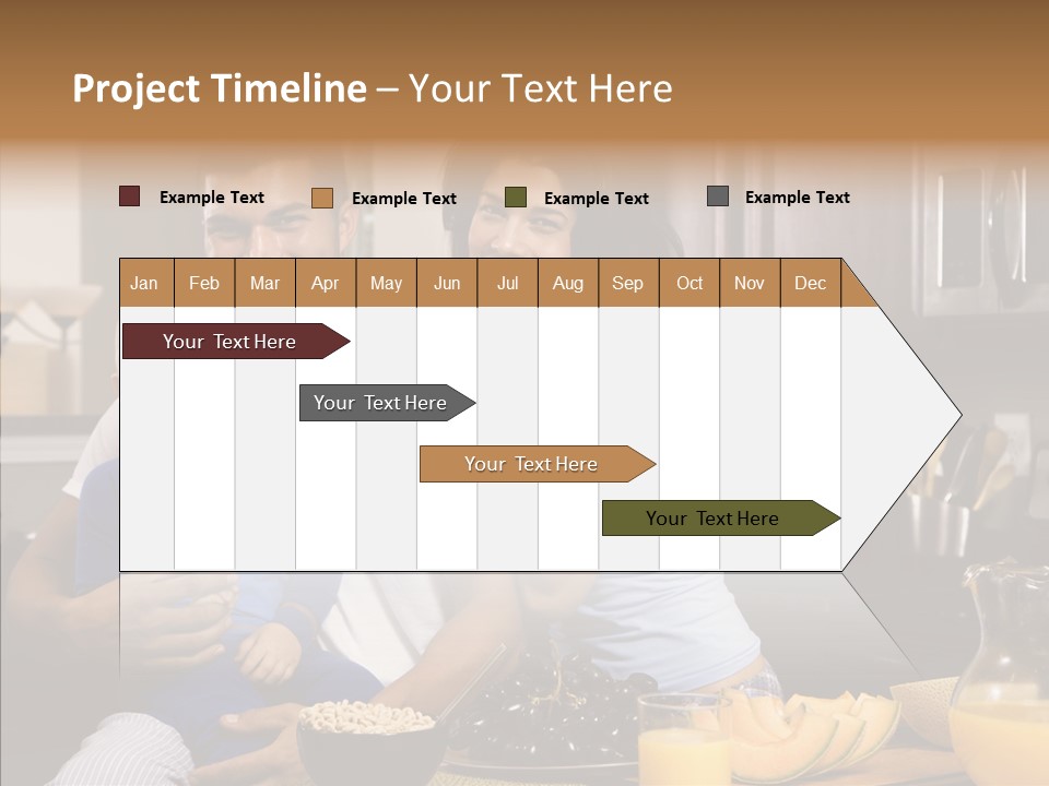 Home Hispanic Brunette PowerPoint Template