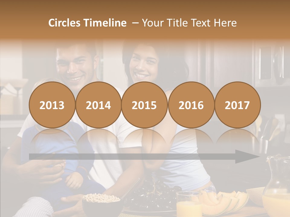 Home Hispanic Brunette PowerPoint Template