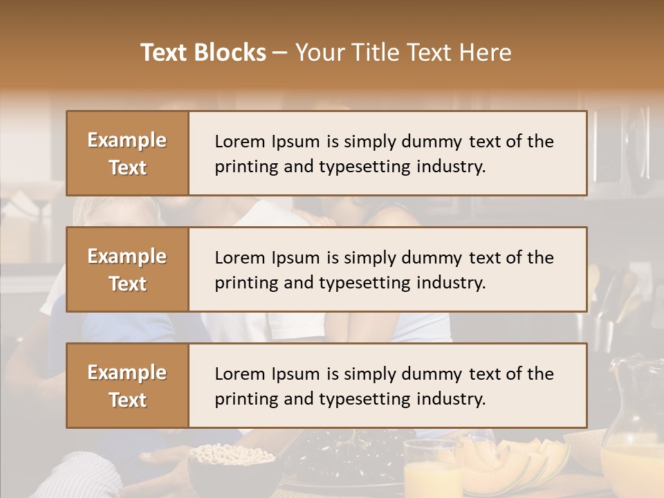 Home Hispanic Brunette PowerPoint Template