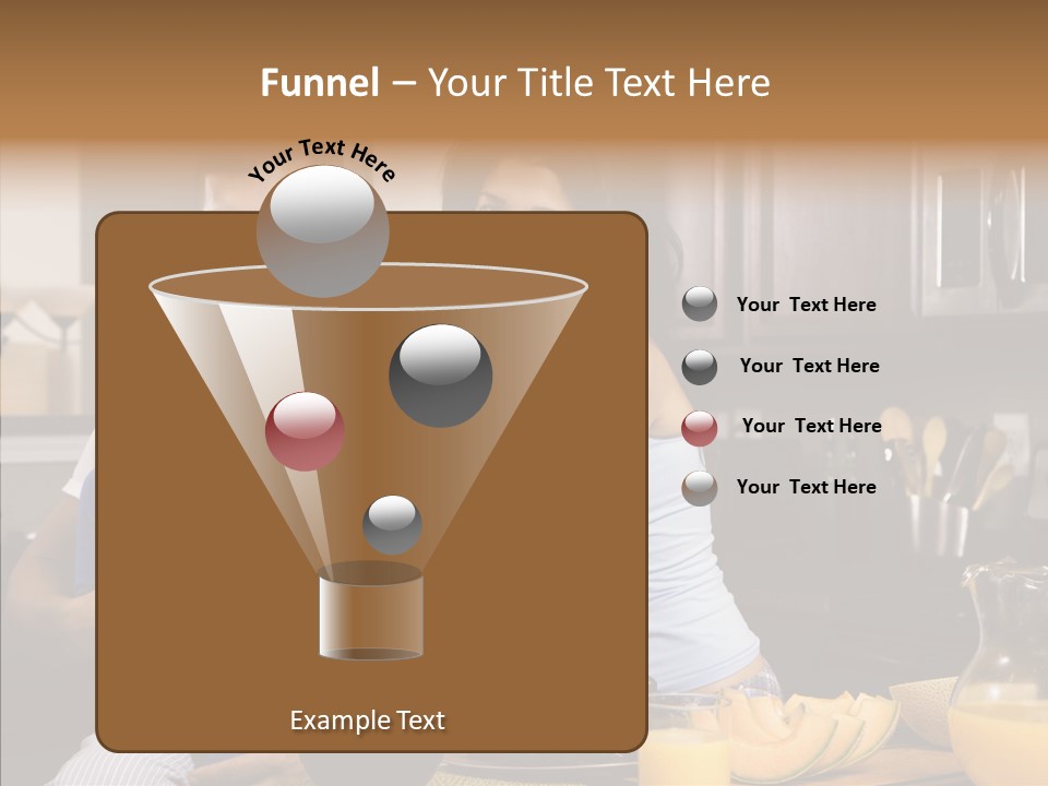 Home Hispanic Brunette PowerPoint Template