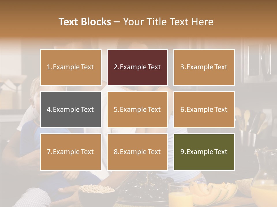 Home Hispanic Brunette PowerPoint Template