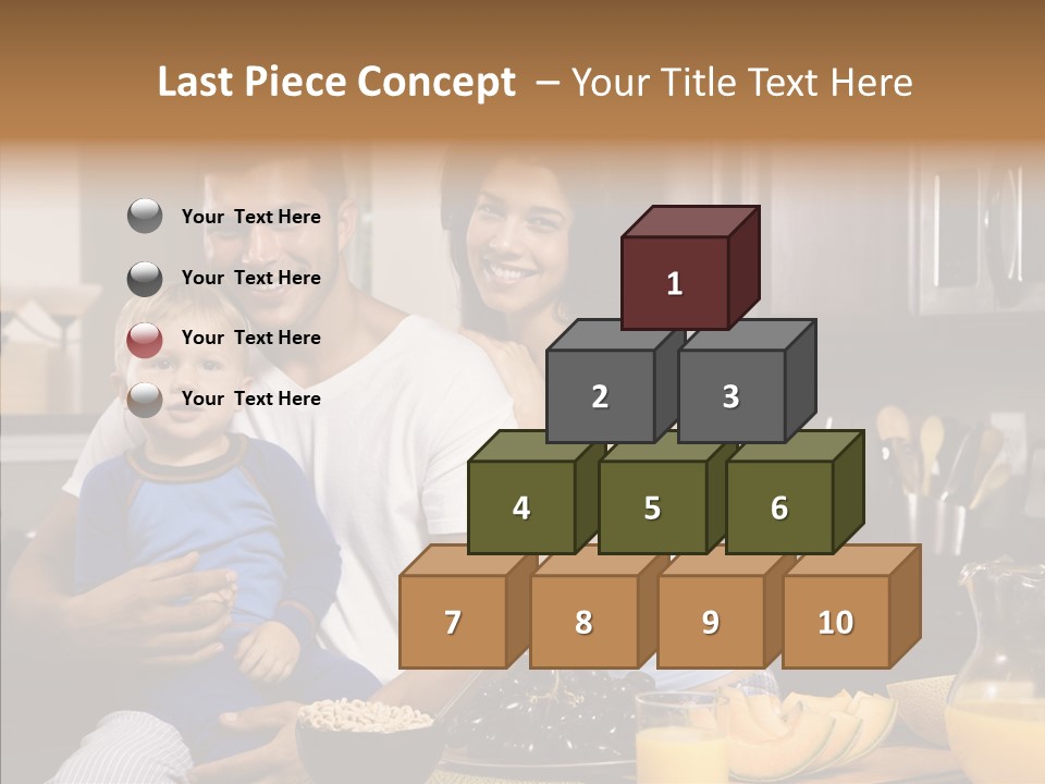 Home Hispanic Brunette PowerPoint Template