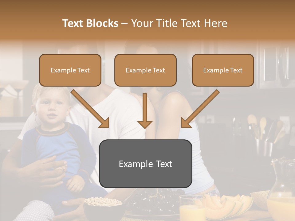 Home Hispanic Brunette PowerPoint Template