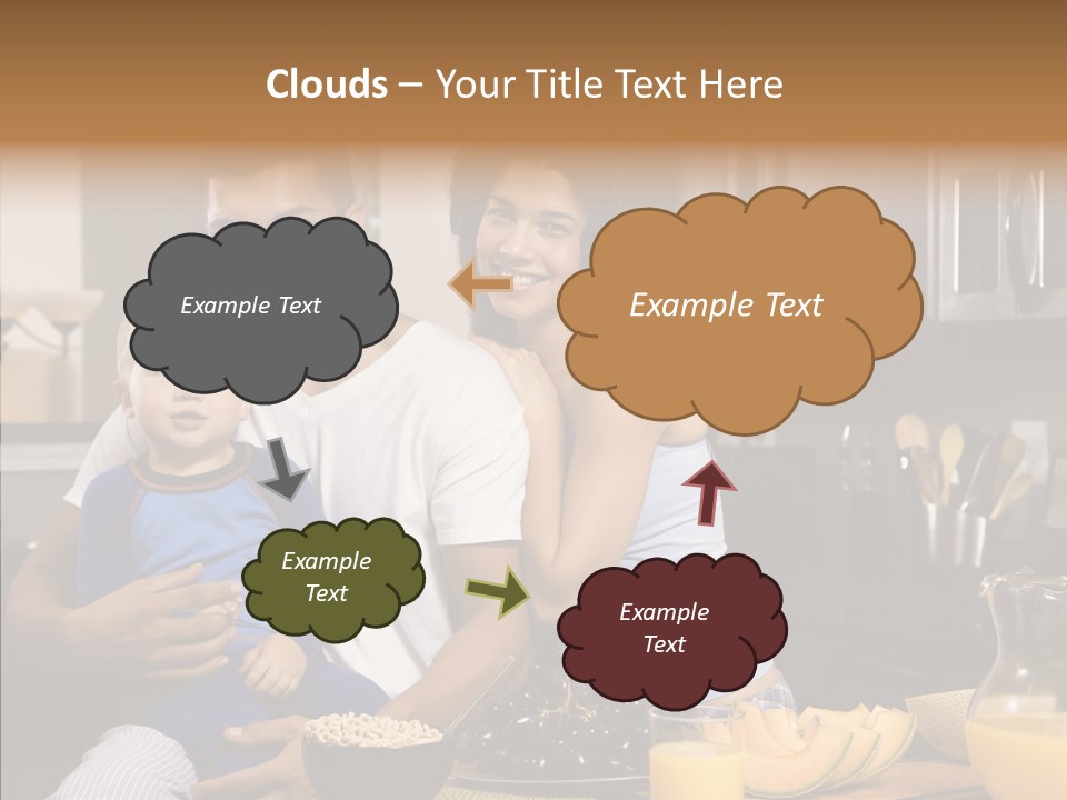 Home Hispanic Brunette PowerPoint Template