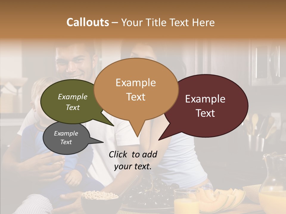 Home Hispanic Brunette PowerPoint Template