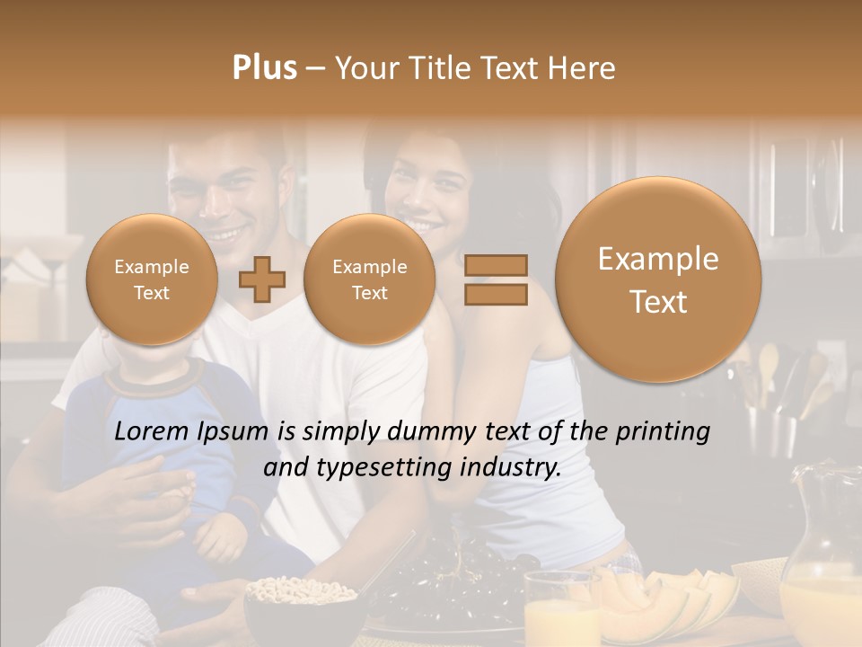 Home Hispanic Brunette PowerPoint Template
