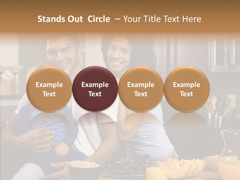 Home Hispanic Brunette PowerPoint Template