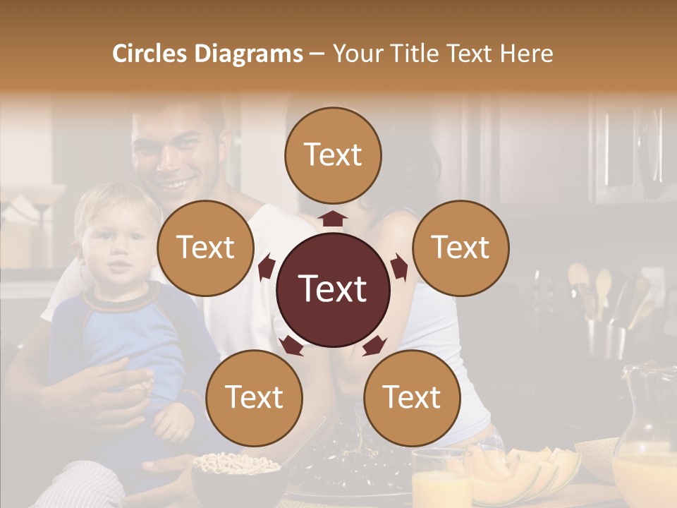 Home Hispanic Brunette PowerPoint Template