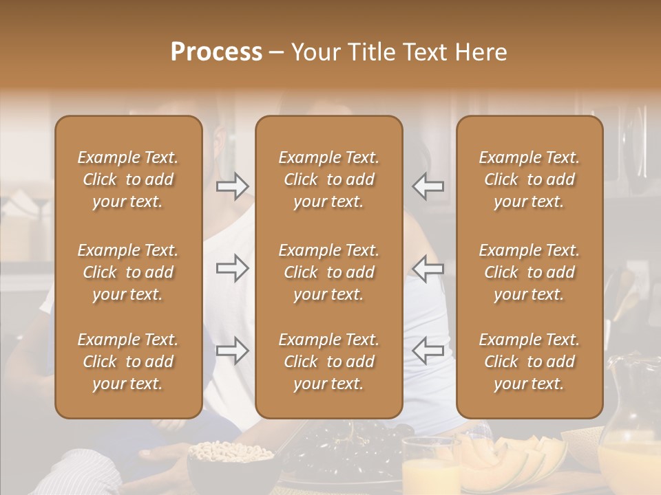 Home Hispanic Brunette PowerPoint Template