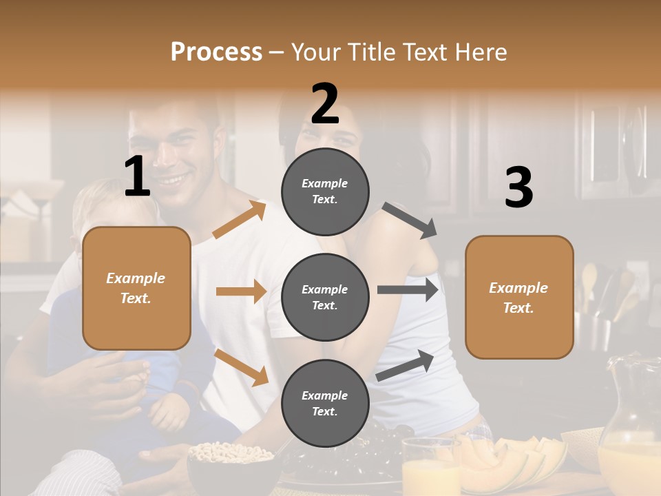 Home Hispanic Brunette PowerPoint Template