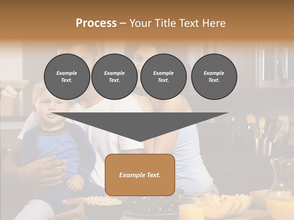 Home Hispanic Brunette PowerPoint Template