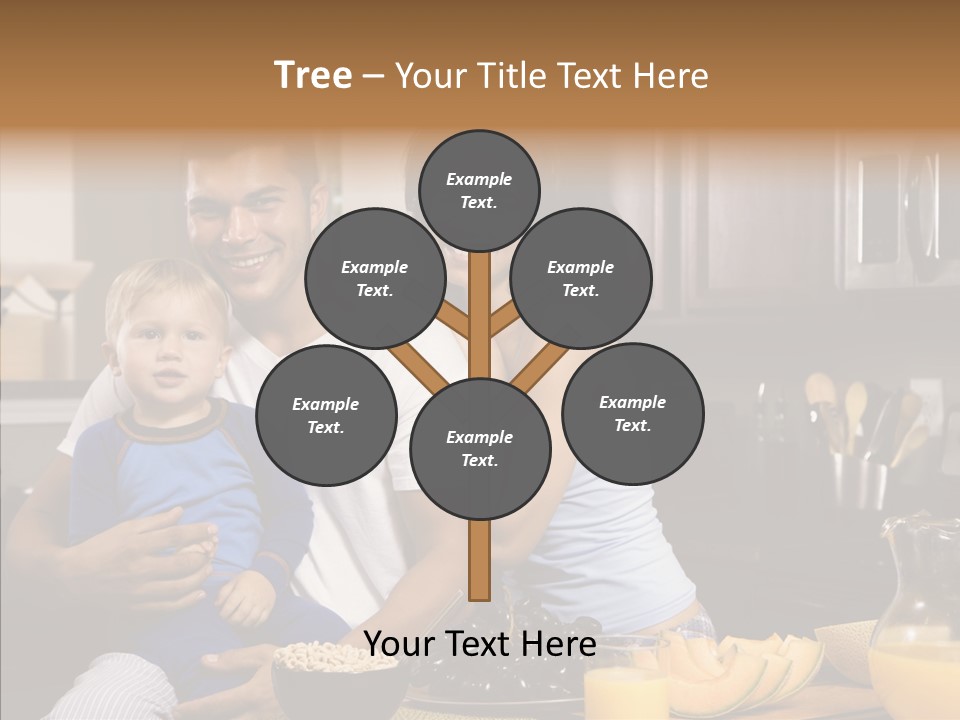 Home Hispanic Brunette PowerPoint Template