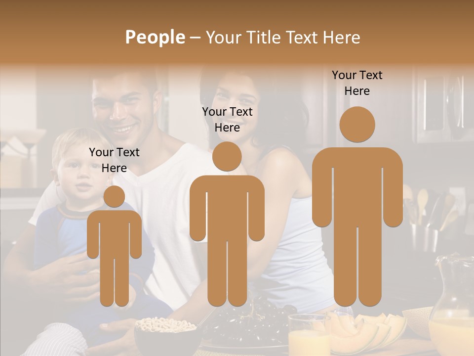 Home Hispanic Brunette PowerPoint Template