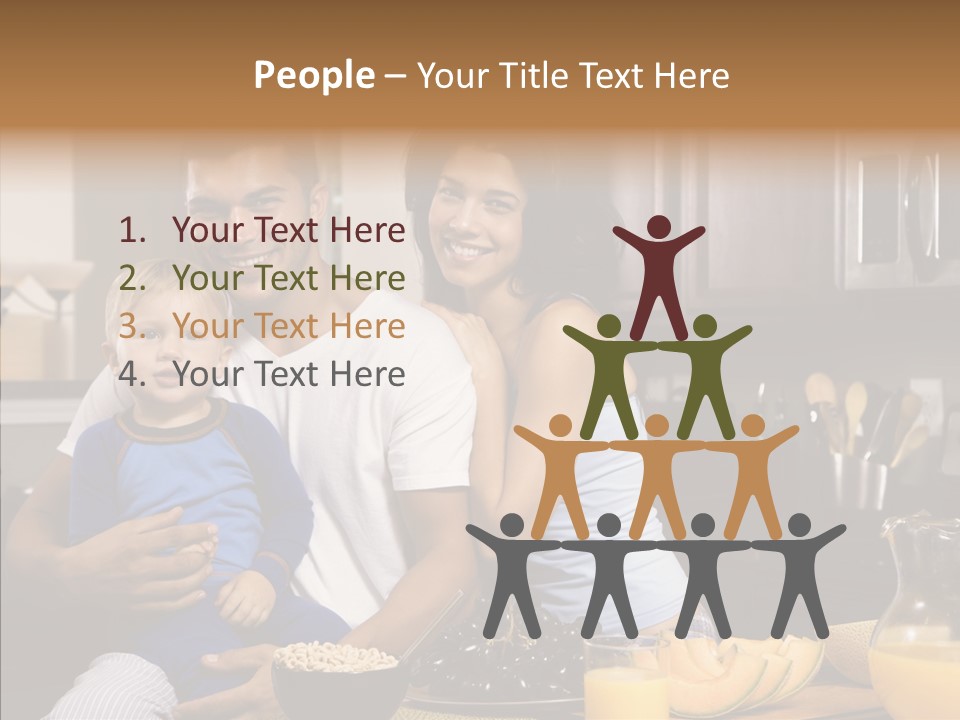 Home Hispanic Brunette PowerPoint Template