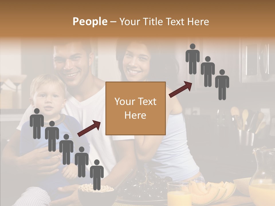 Home Hispanic Brunette PowerPoint Template