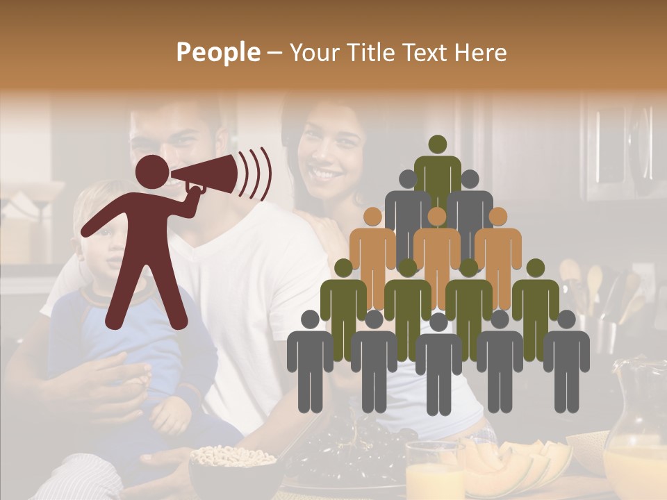 Home Hispanic Brunette PowerPoint Template