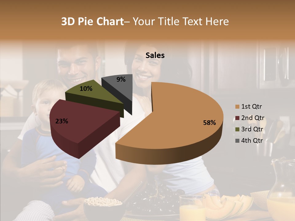 Home Hispanic Brunette PowerPoint Template