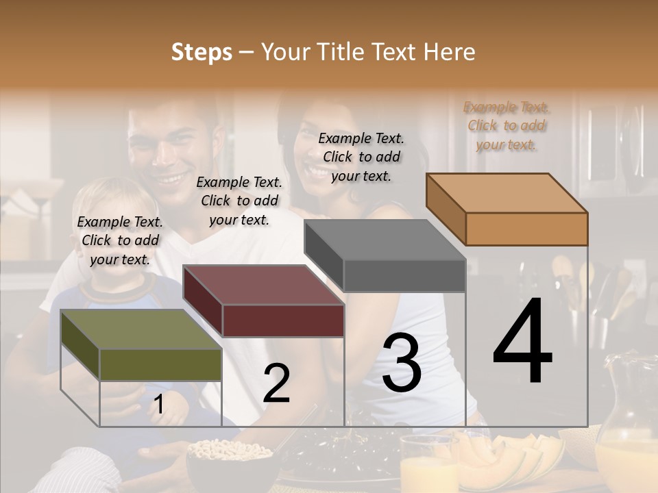 Home Hispanic Brunette PowerPoint Template