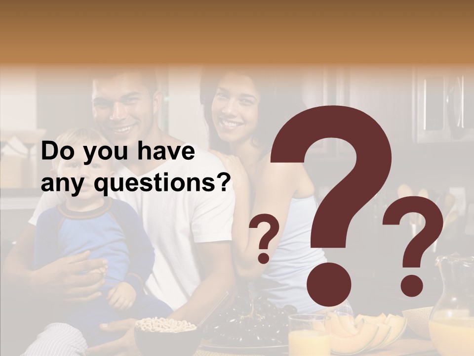 Home Hispanic Brunette PowerPoint Template