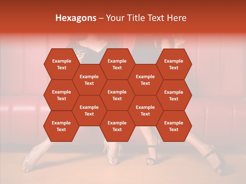 Bar Friends Smile PowerPoint Template