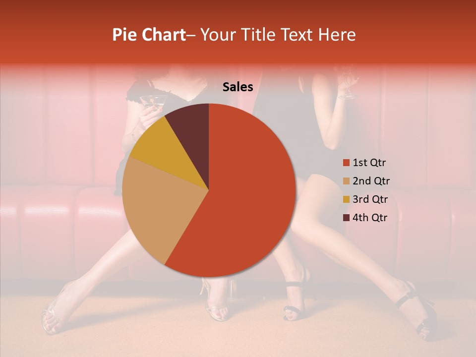 Bar Friends Smile PowerPoint Template