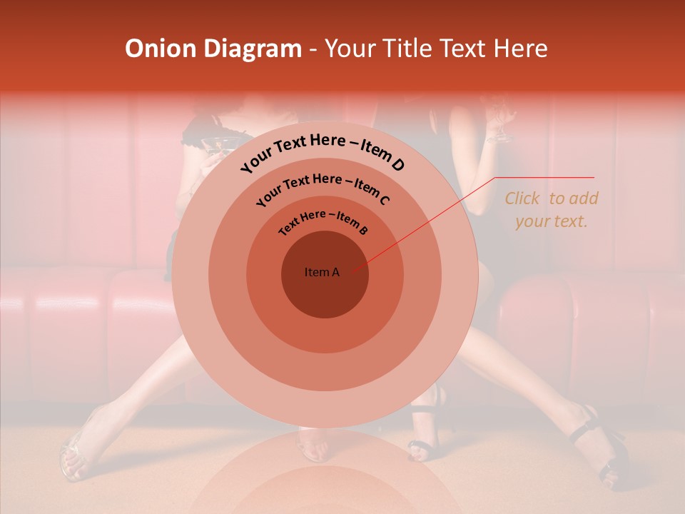 Bar Friends Smile PowerPoint Template