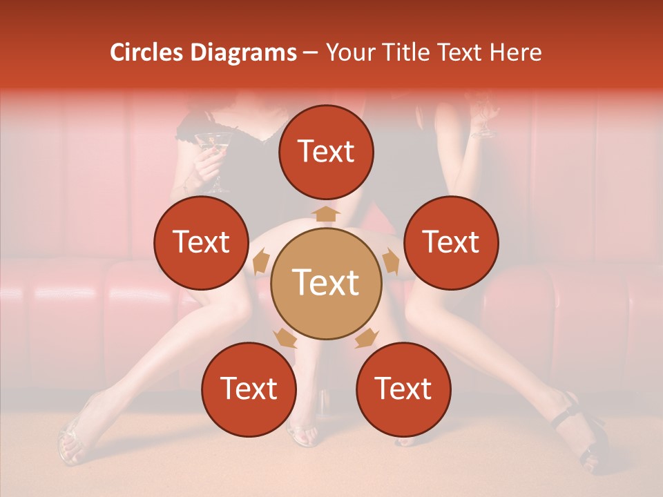 Bar Friends Smile PowerPoint Template