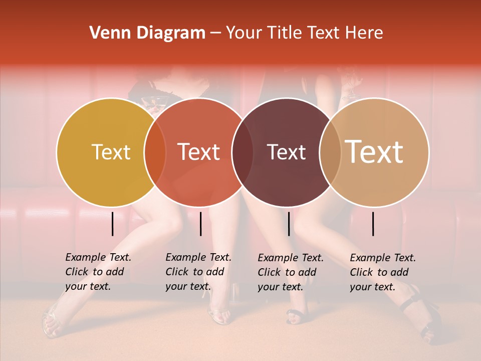Bar Friends Smile PowerPoint Template