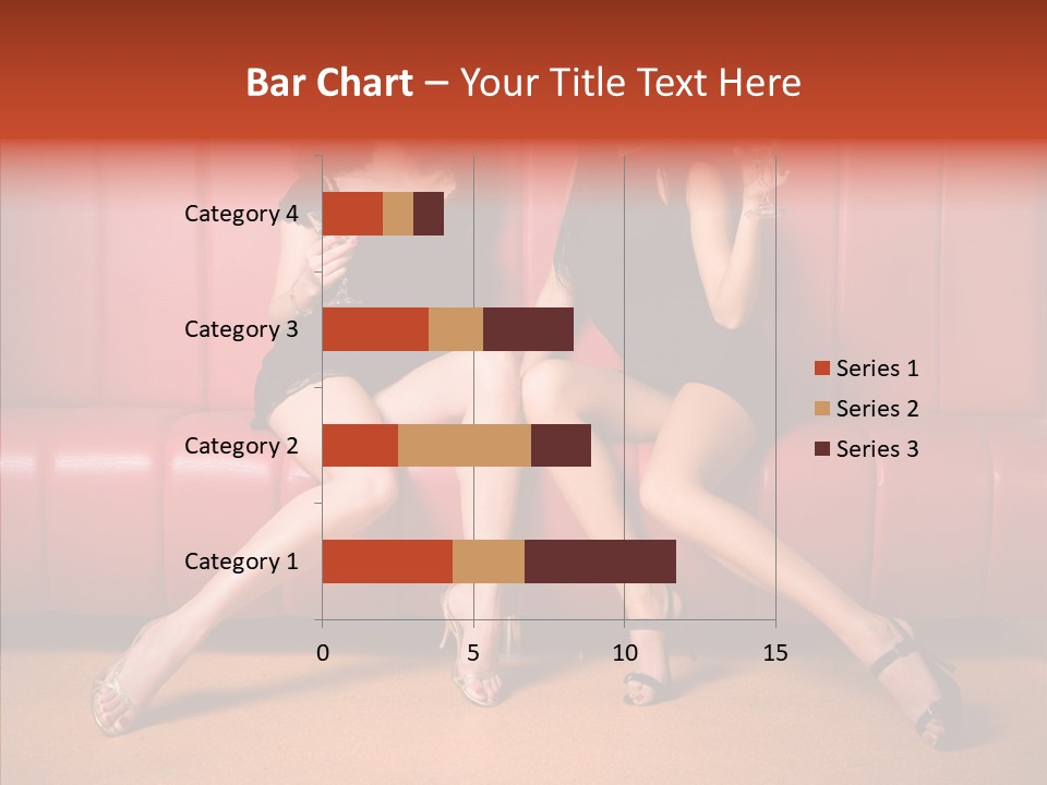 Bar Friends Smile PowerPoint Template